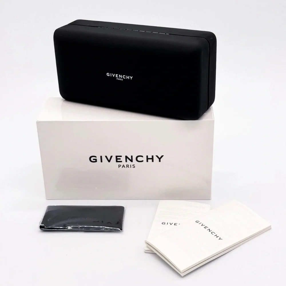 New! Givenchy Elegant Black Sunglasses with Crystals, GV40076I 01A, Authentic - Picture 10 of 11